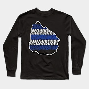 Uruguay South America Tshirt Long Sleeve T-Shirt